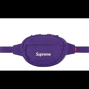 Supreme Waist Bag Purple one size New !
